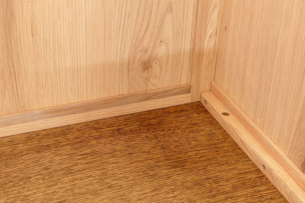 Grace Natural Oak 2 Door 1 Drawer Wardrobe