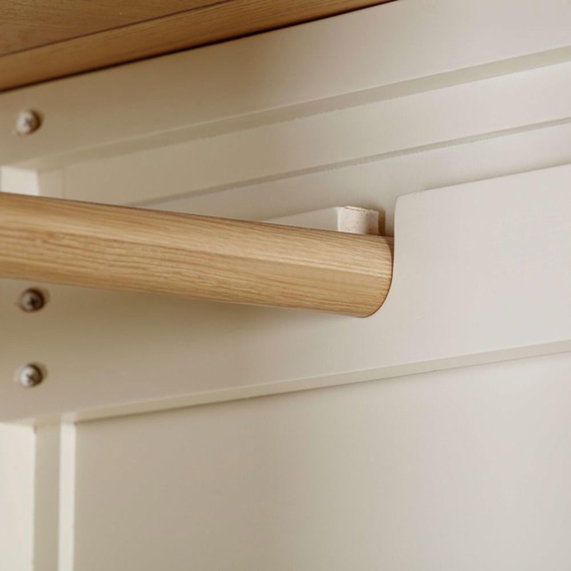 Hayley Sliding Wardrobe - 2 Door - Double - Oak and White