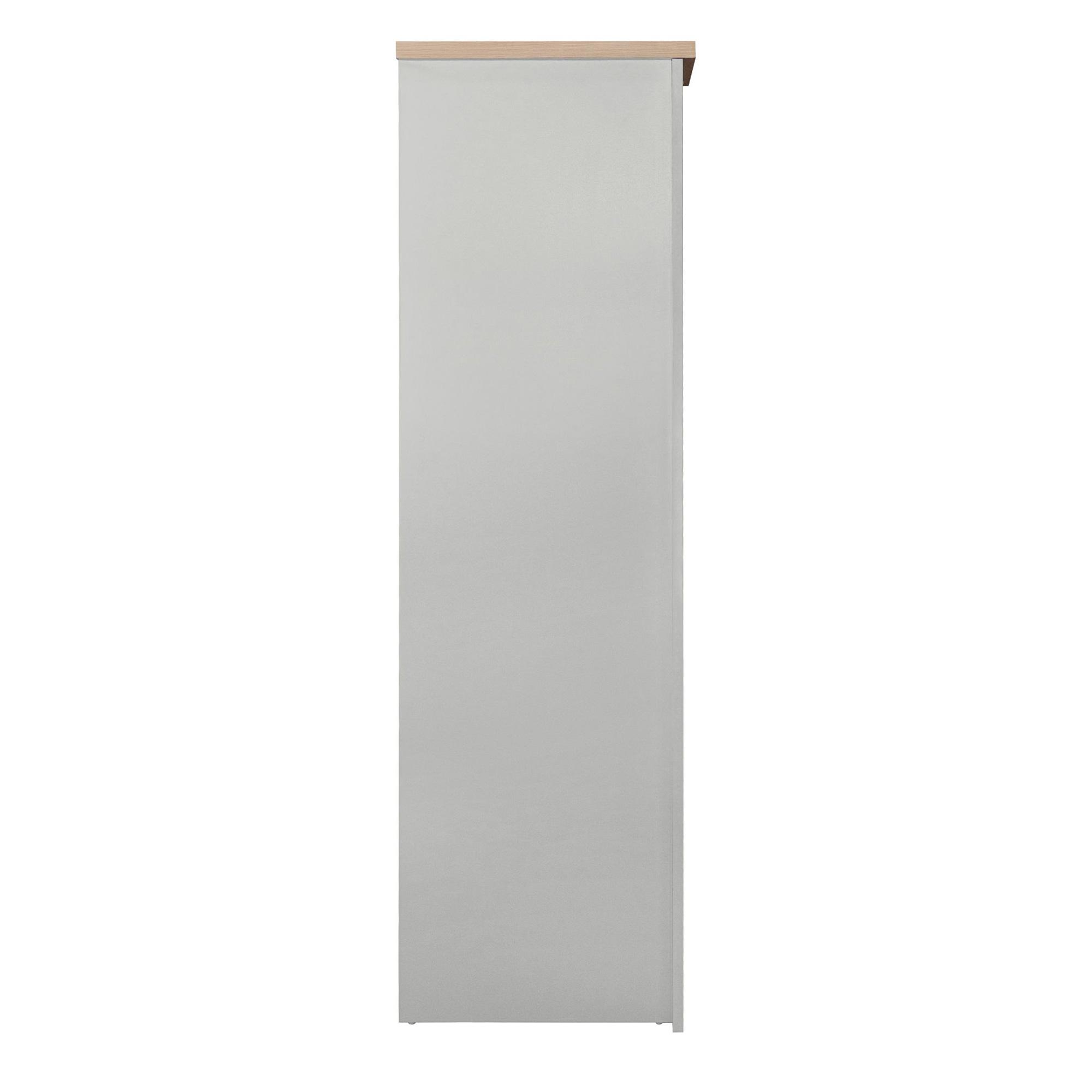 Highgate Wardrobe - 2 Door - Grey Painted