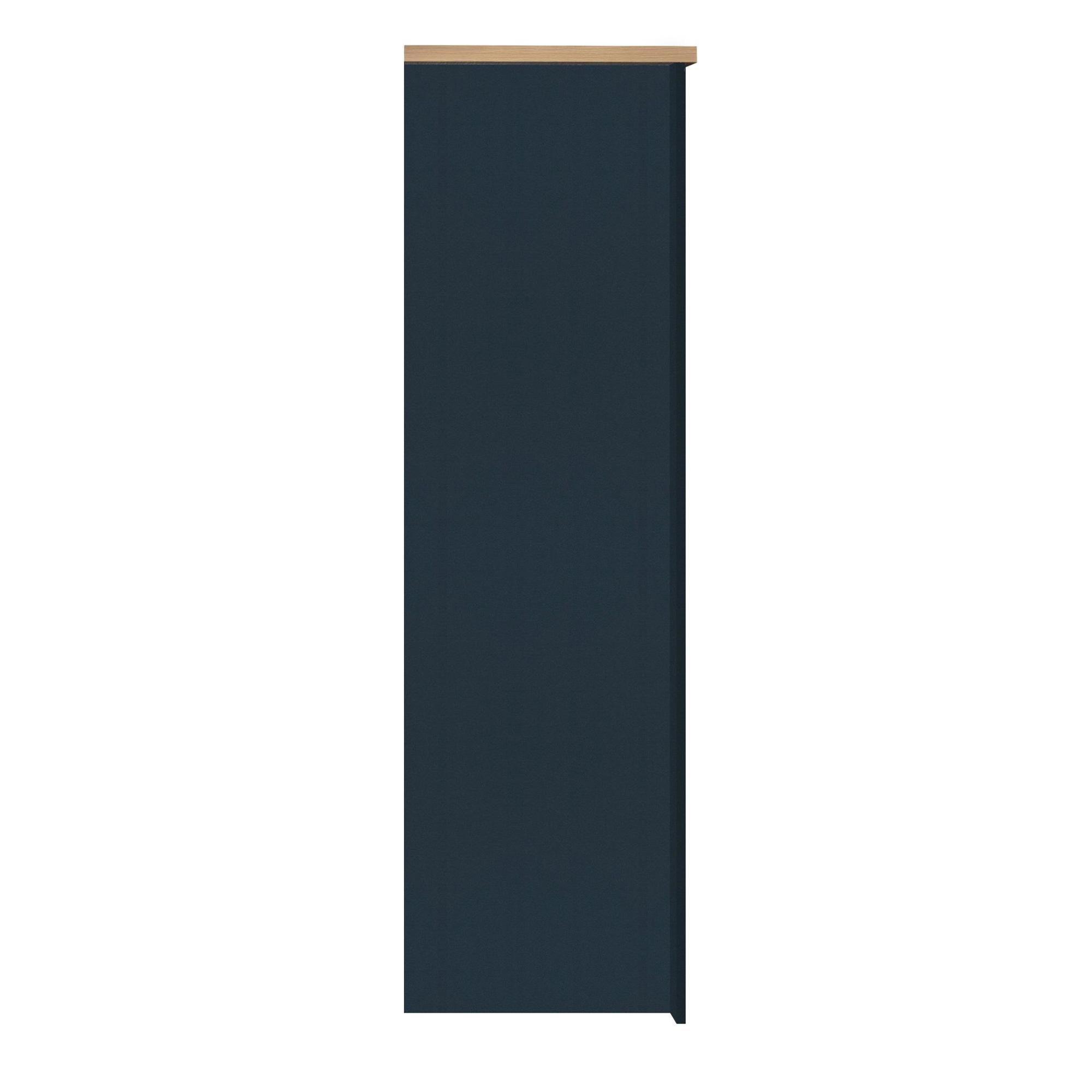 Highgate Wardrobe - 3 Door - Navy Blue Painted