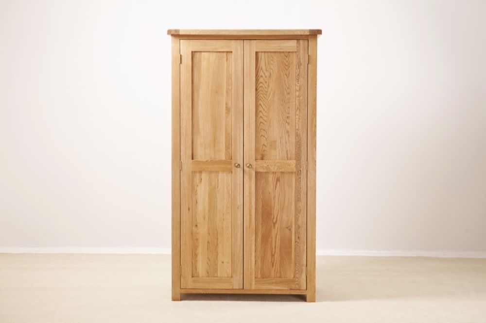 Kent Oak 2 Door Wardrobe