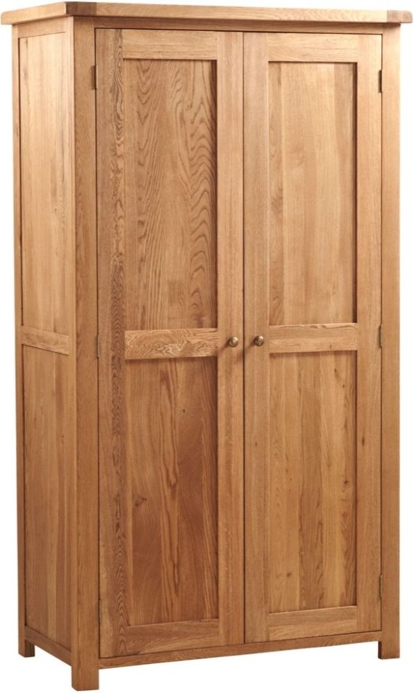 Kent Oak 2 Door Wardrobe