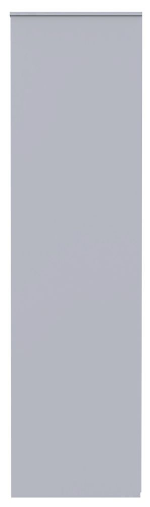 Las Vegas Wardrobe - 2 Door - 2 Drawer - Tall - White and Green