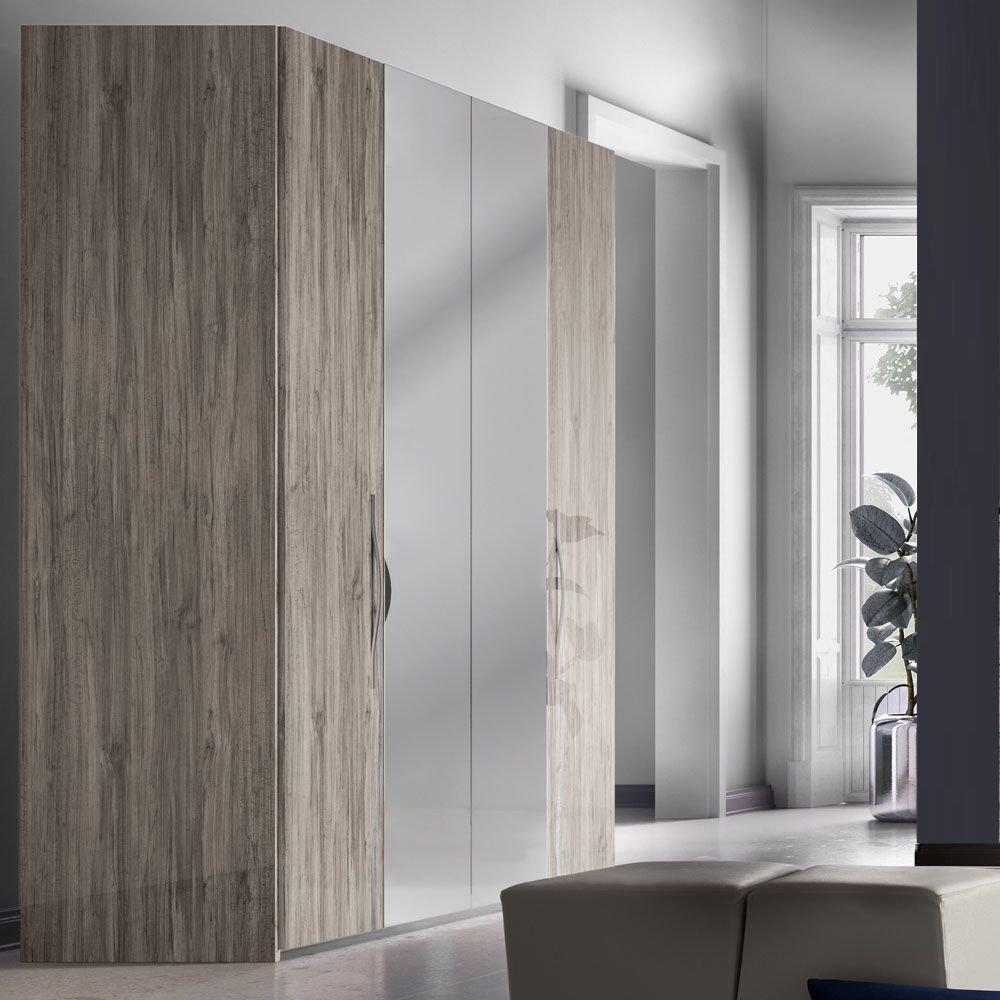 Laura Oak Grain Effect Wardrobe