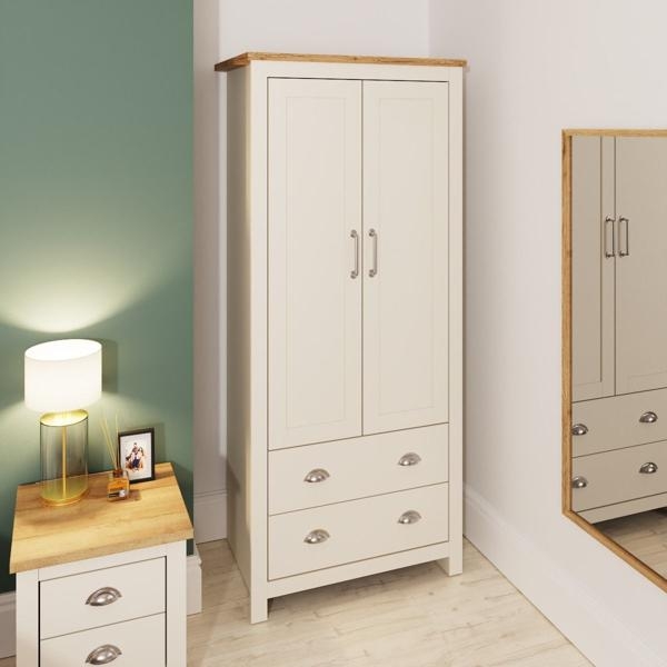 Lyman 2 Door 2 Drawer Wardrobe - Variant Available
