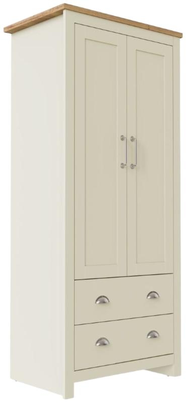 Lyman 2 Door 2 Drawer Wardrobe - Variant Available