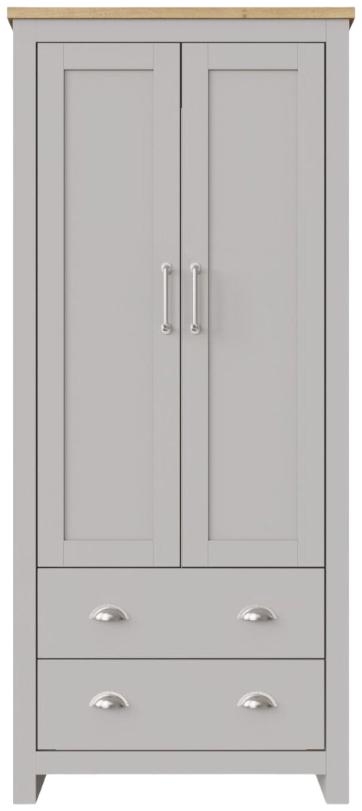 Lyman 2 Door 2 Drawer Wardrobe - Variant Available