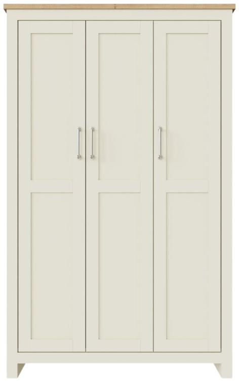 Lyman 3 Door Wardrobe - Variant Available