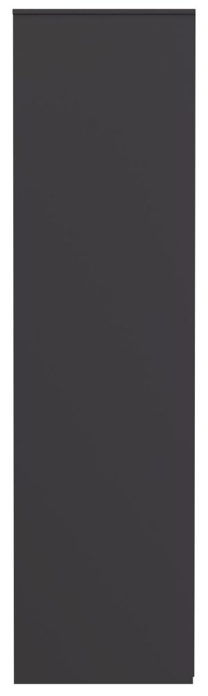 New York Wardrobe - 2 Door - 2 Drawer - Tall - Graphite