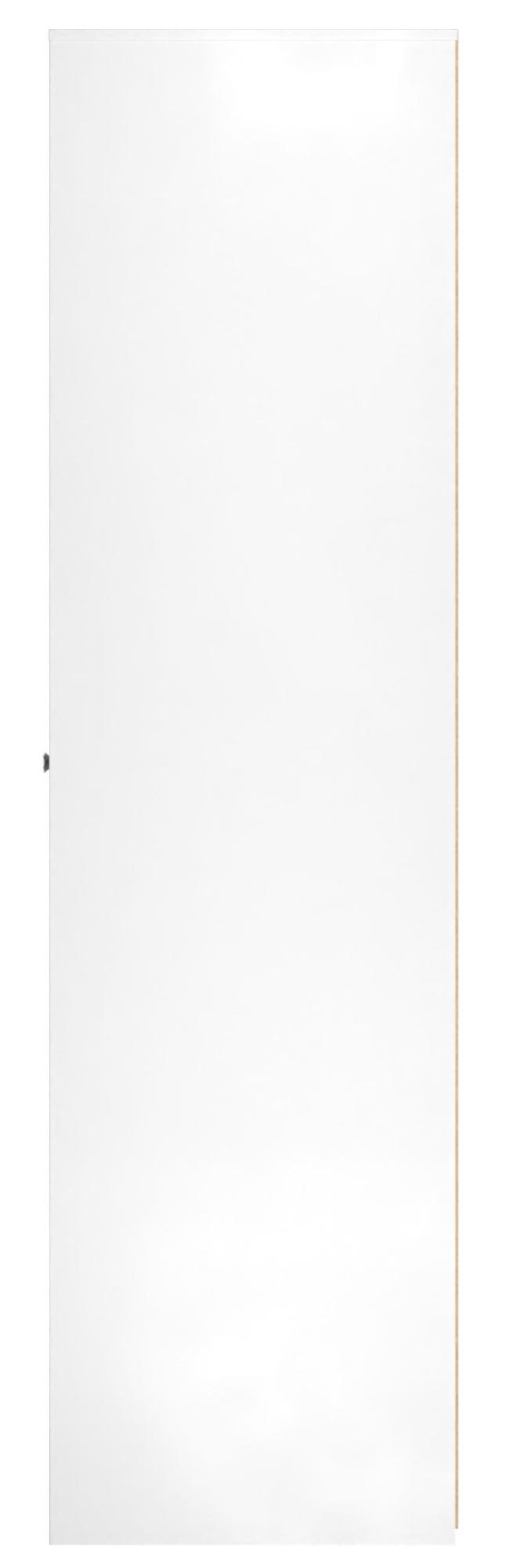 Padstow Wardrobe - 3 Door - 1 Mirror - Tall Triple - Grey and White