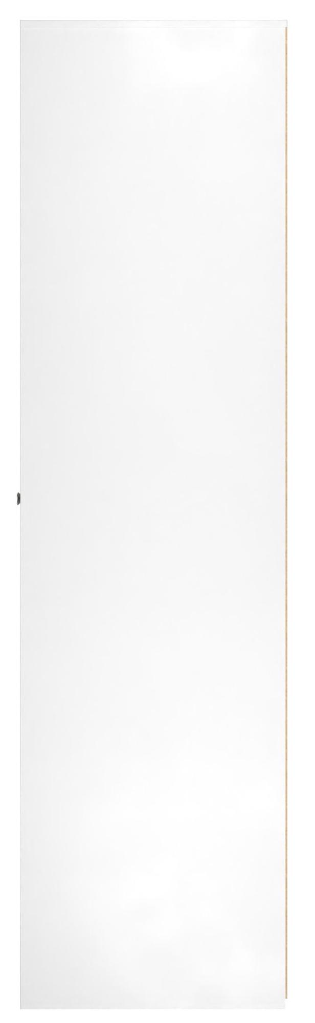 Padstow Wardrobe - 3 Door - LHF 2 Drawers - Tall Triple - Grey and White