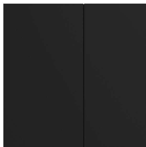 Pepe Black 3 Door Triple Wardrobe