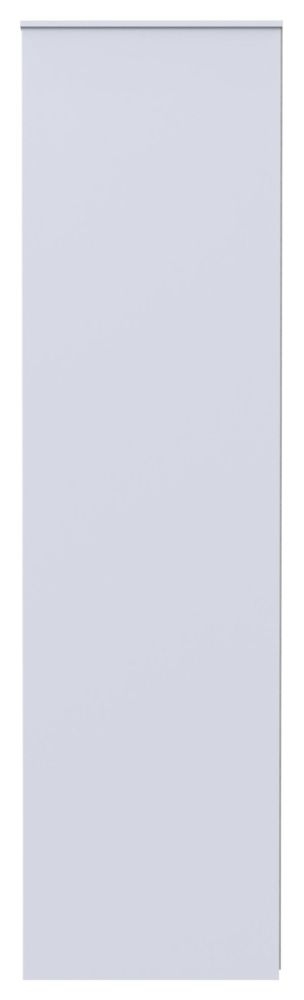 Pixel Wardrobe - 2 Door - 2 Drawer - Combi - White