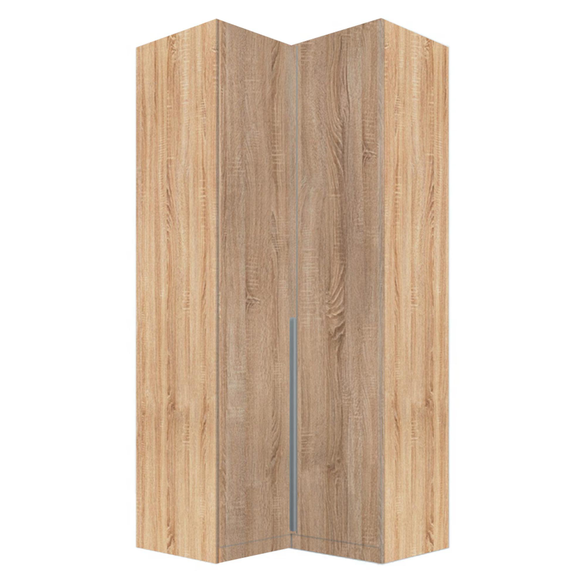 Rauch Alabama 100cm 2 Door Corner Wardrobe - Sonoma Oak