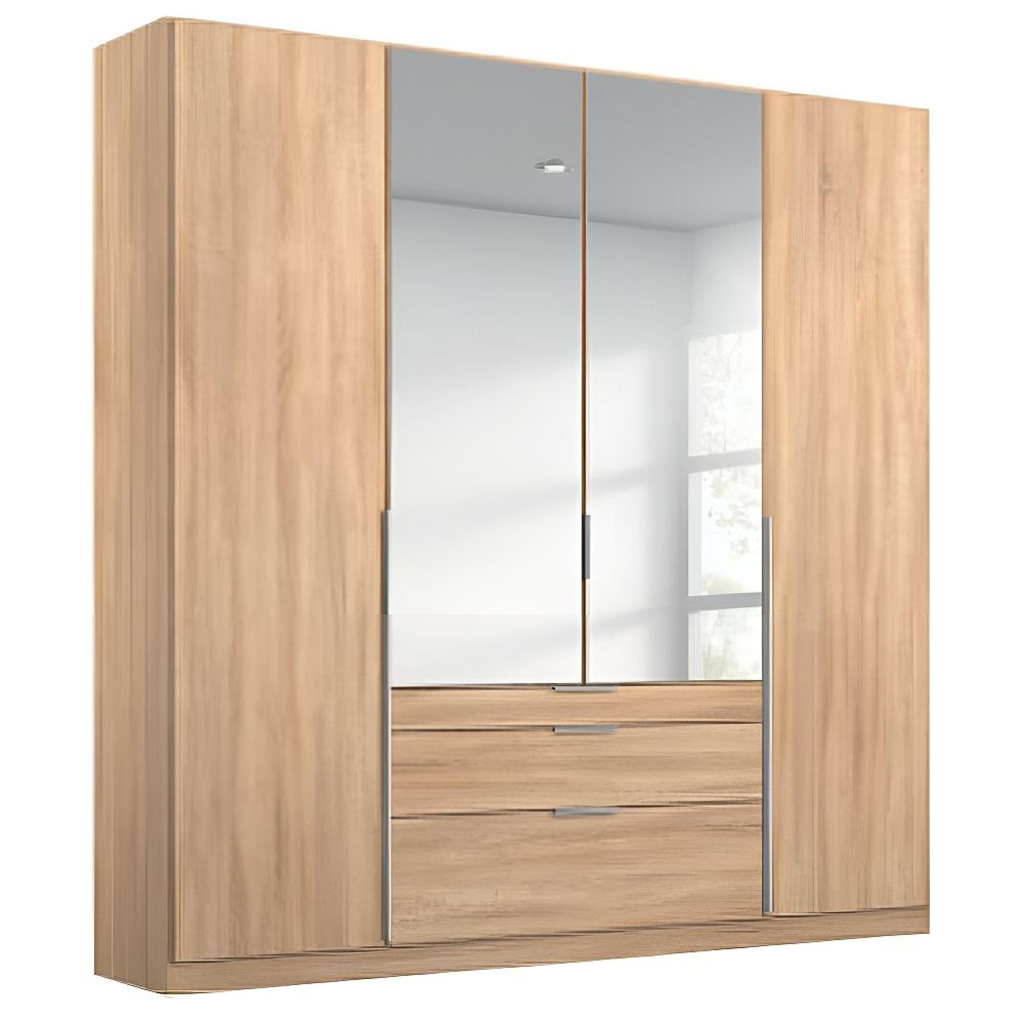 Rauch Alabama 181cm 4 Door Combi Wardrobe - Sonoma Oak
