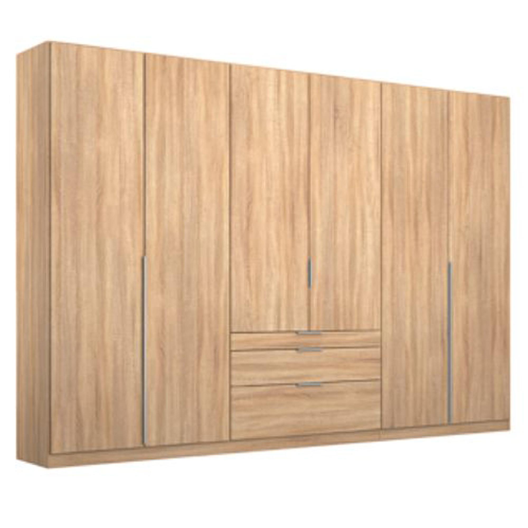 Rauch Alabama 271cm 6 Door Wardrobe with Drawer - Sonoma Oak