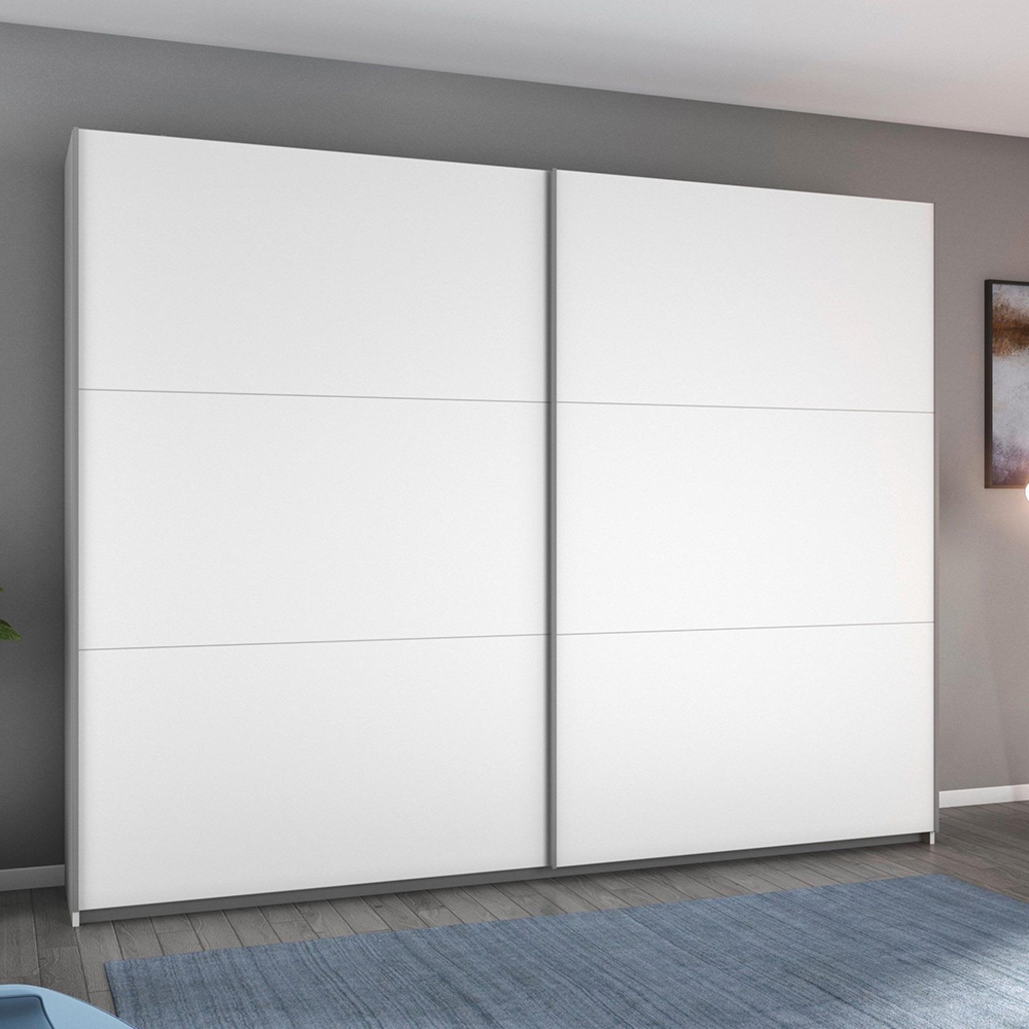 Rauch Aurelio 261cm Alpine White 2 Door Sliding Wardrobe