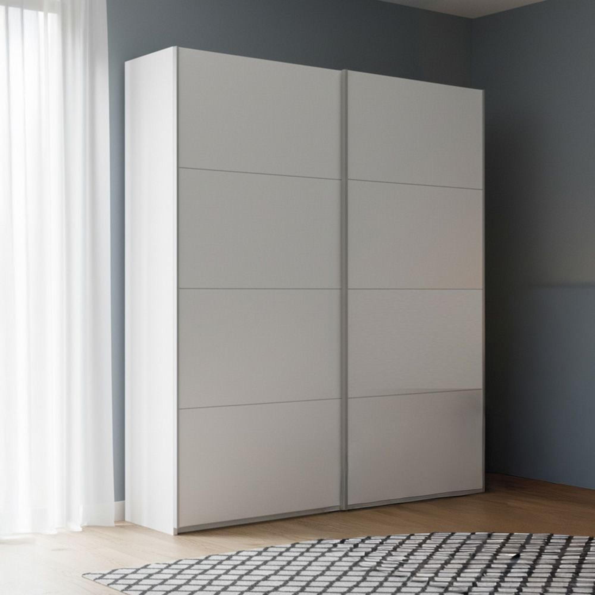 Rauch Beluga Extra 137cm 2 Door Sliding Wardrobe - Alpine White