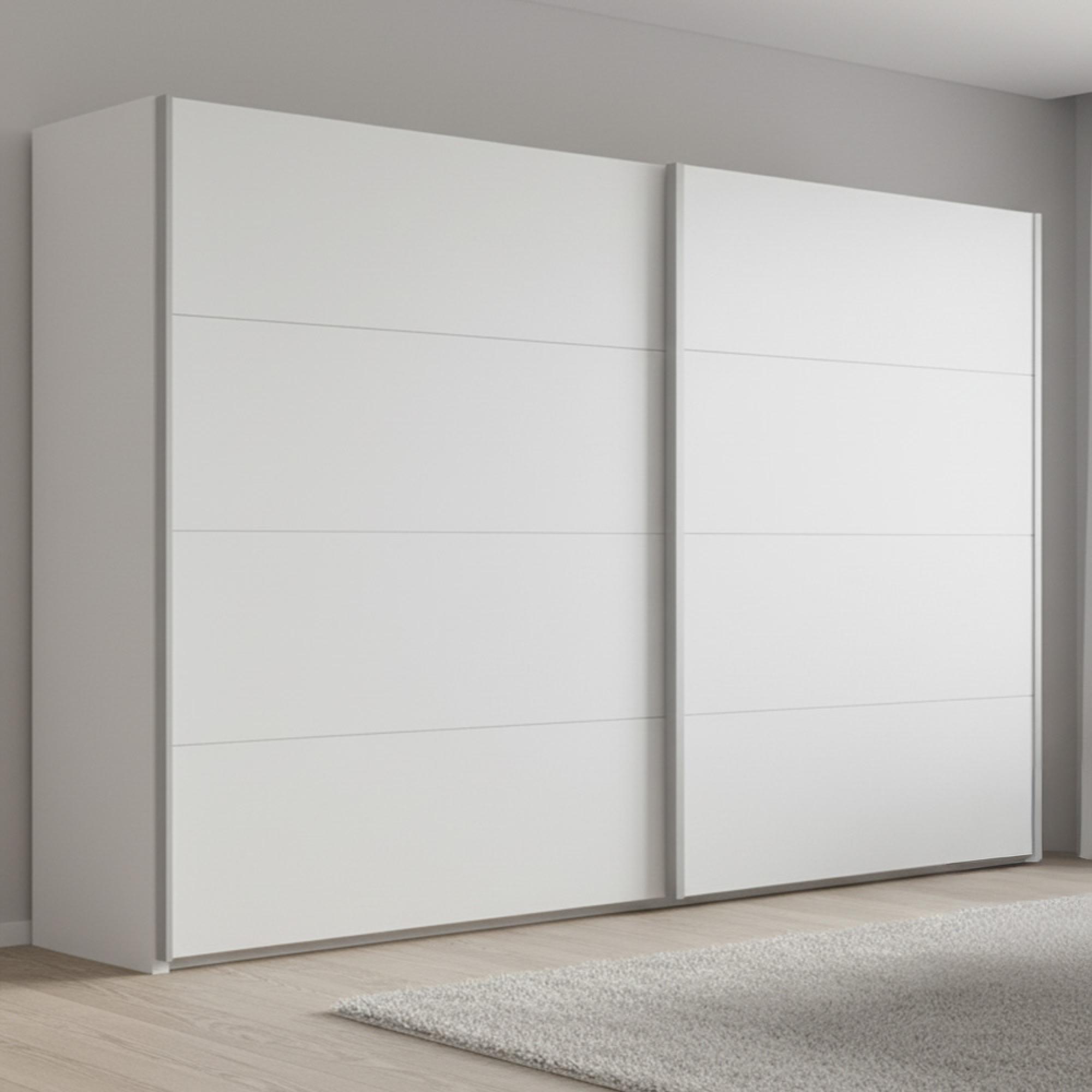 Rauch Beluga Extra 271cm 2 Door Sliding Wardrobe - Alpine White