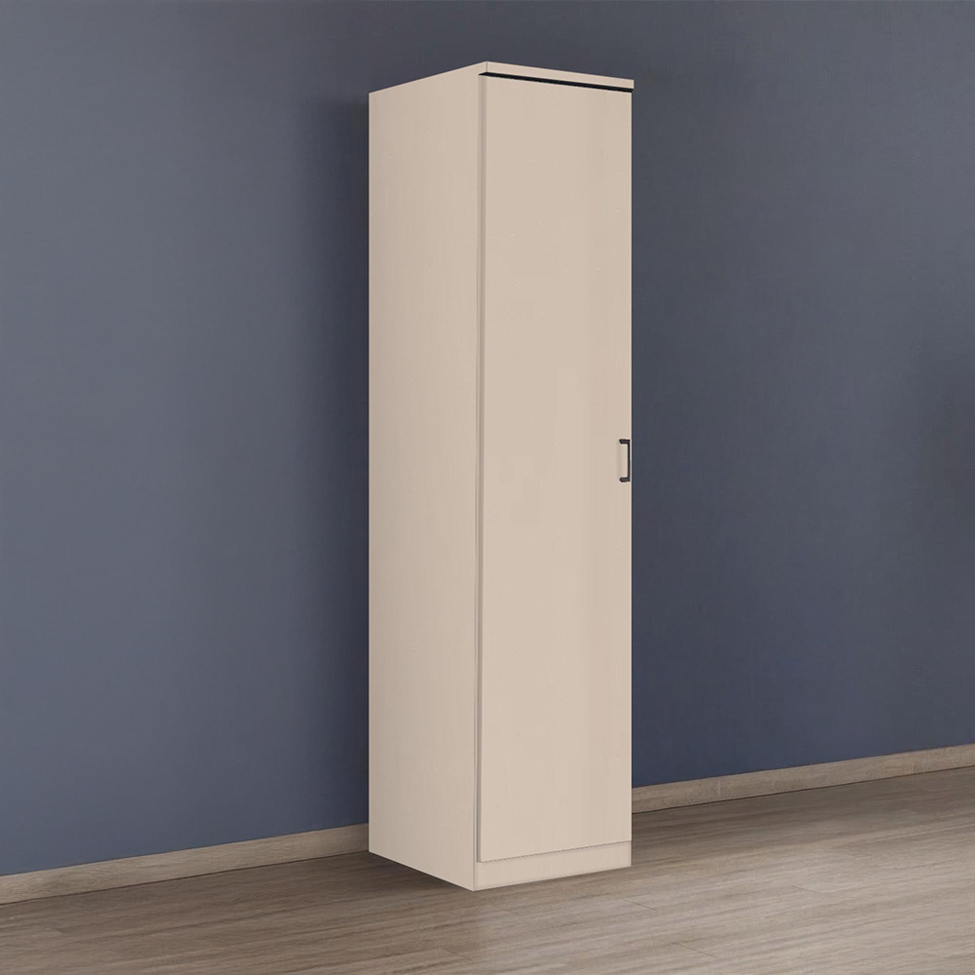 Rauch Celle Matt 47cm 1 LH Door Wardrobe - Champagne