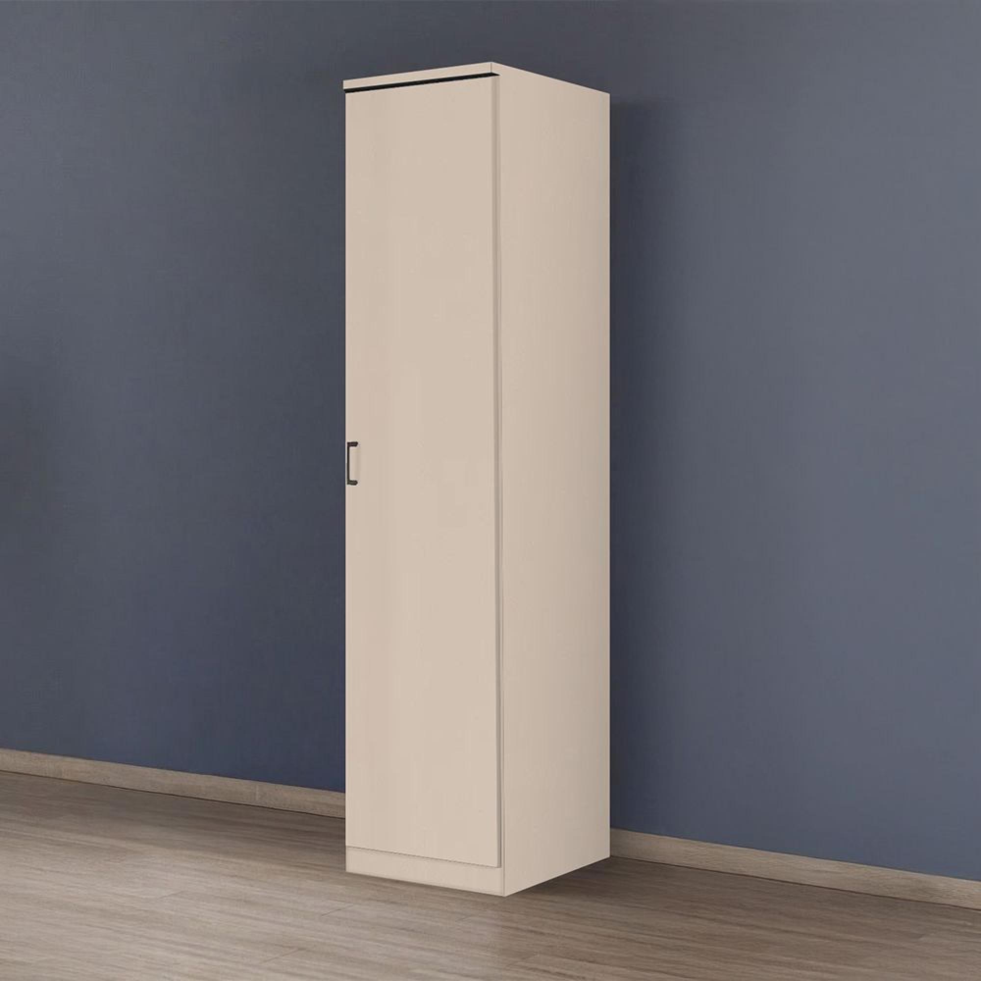 Rauch Celle Matt 47cm 1 RH Door Wardrobe - Champagne