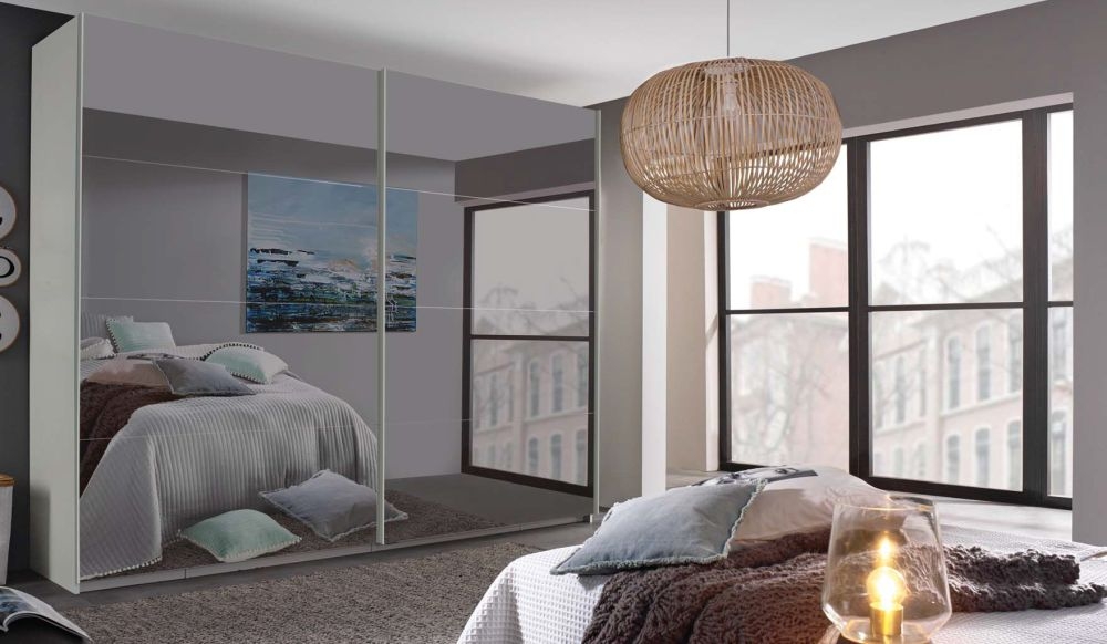 Rauch Filo Full Mirrored Sliding Wardrobe - Variation Available