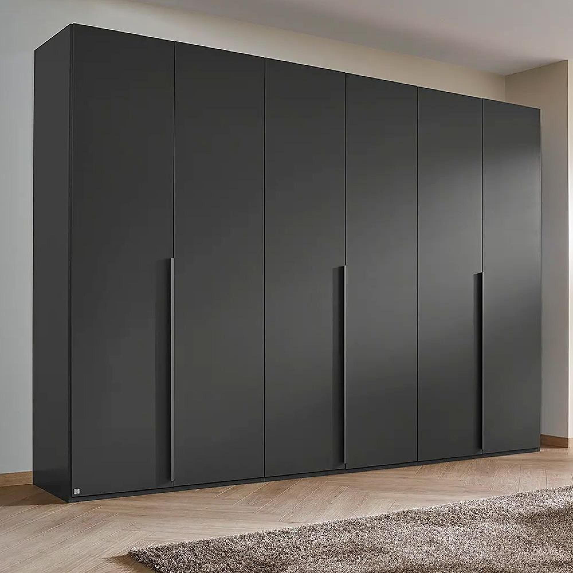 Rauch Purisma 301cm 6 Door Wardrobe - Graphite
