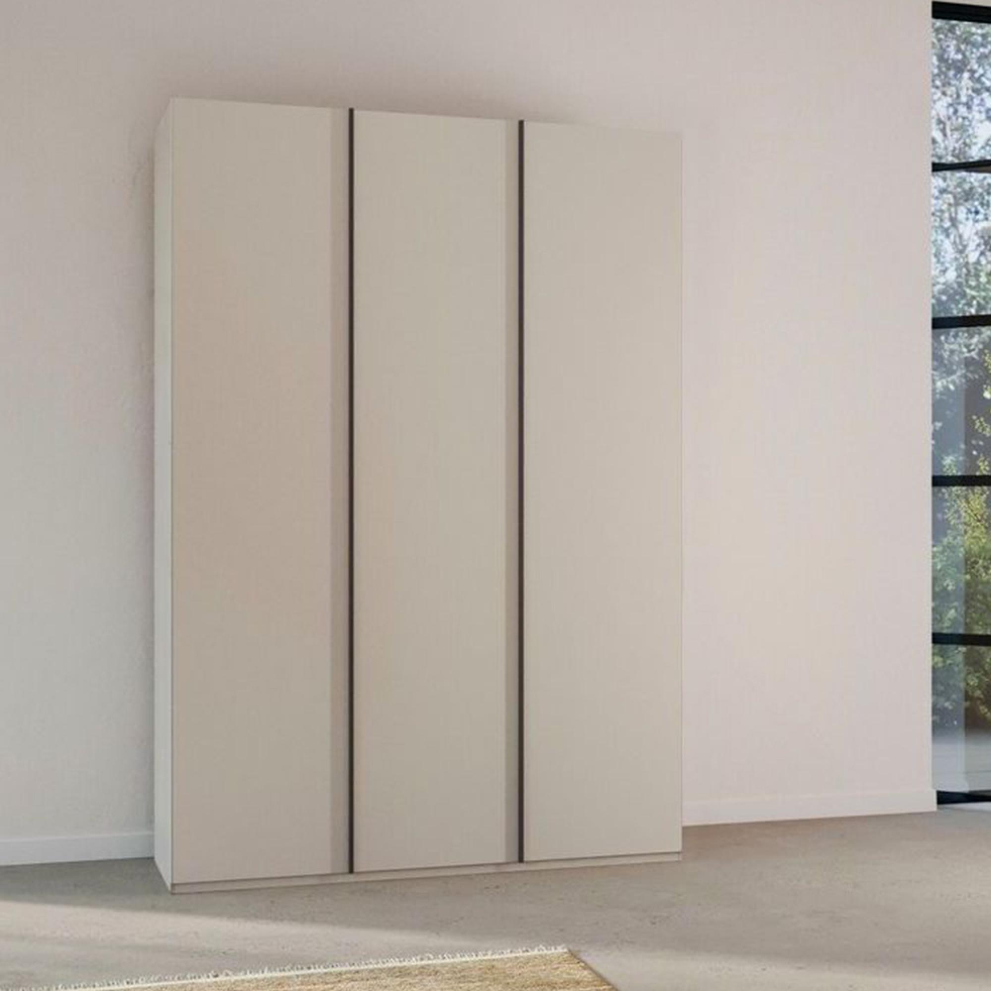 Rauch Skat Meridian 151cm 3 Door Wardrobe - Silk Grey