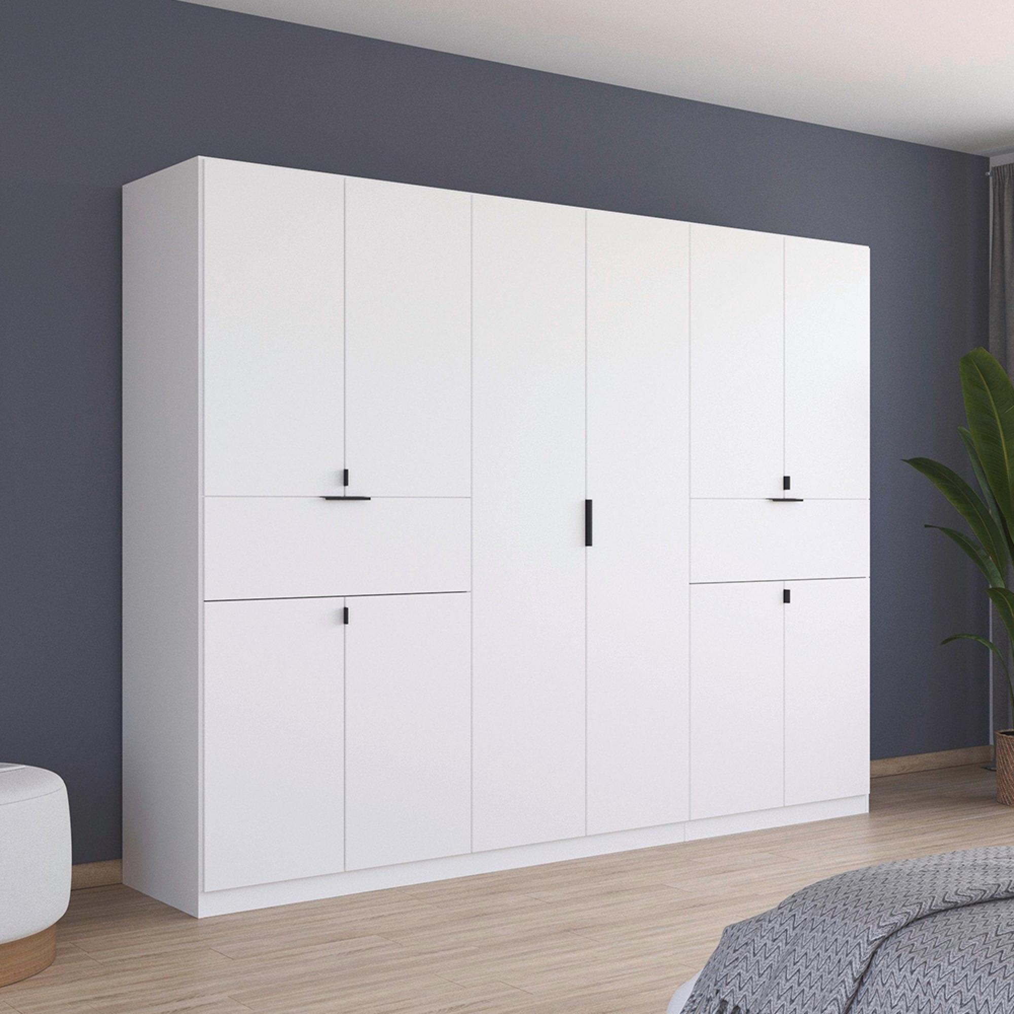 Rauch Ticao 271cm 10 Door Wardrobe - Alpine White
