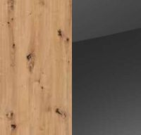 Rauch Erimo Artisan Oak Carcase with Basalt Glass Front A314B