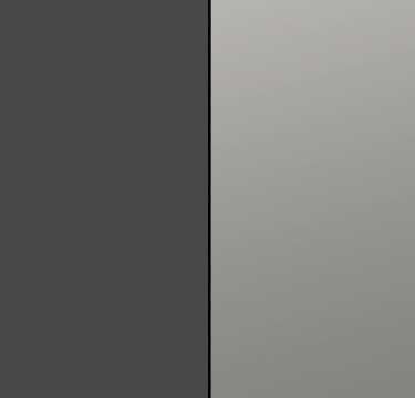 Graphite Carcase and Front with Grey Mirror Application A046K