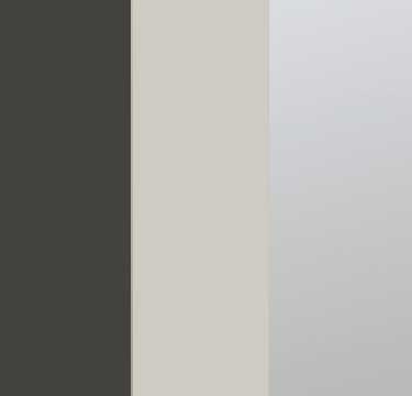 Graphite Carcase with Glass Silk Grey and Mirror Application Front AS08C