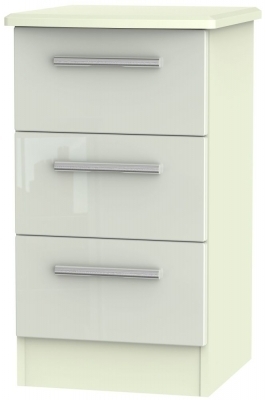 Kaschmir High Gloss Front and Cream Matt Base Unit