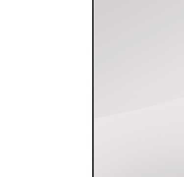 Alpine White Carcase and Front with Crystal White Glass A341K