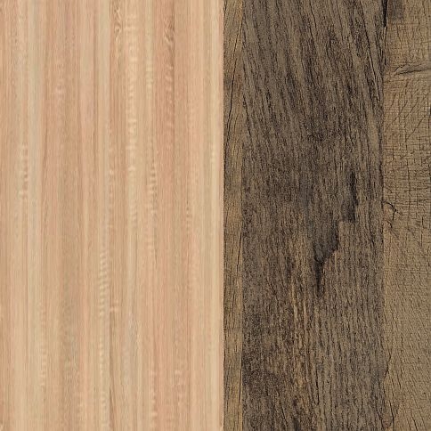 Bardolino Front with Vintage Oak Base