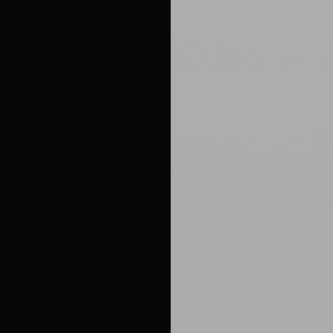 Deep Black Front with Matt Grey Base