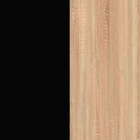 Deep Black Front with Bardolino Base