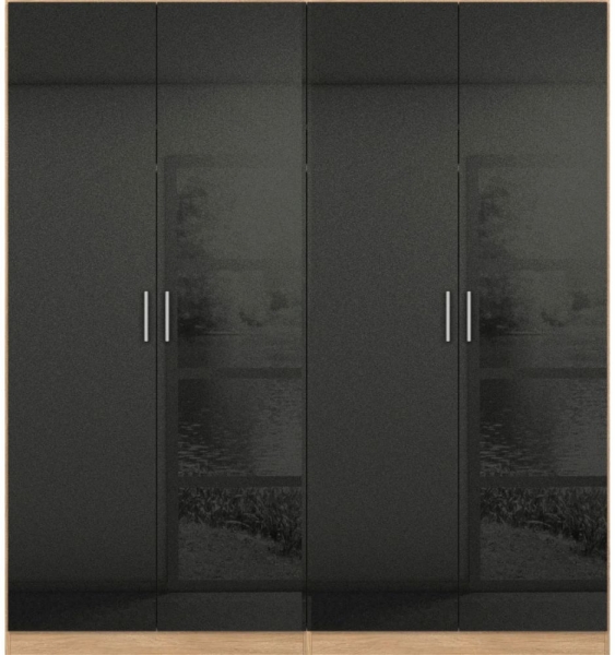 Sonoma Oak and High Gloss Grey