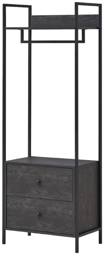 Warren 2 Drawer Open Wardrobe - Variant Available