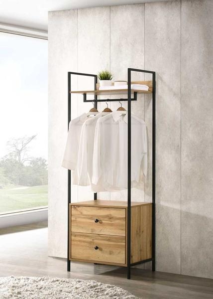 Warren 2 Drawer Open Wardrobe - Variant Available