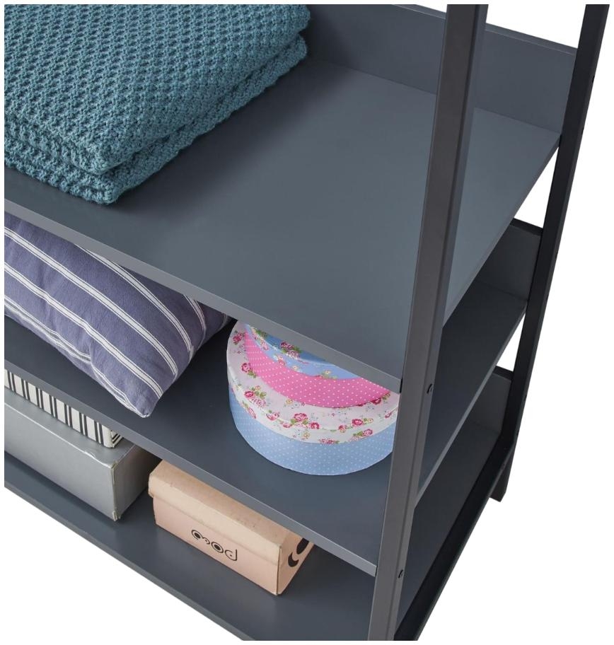 Warren 4 Shelves Wide Open Wardrobe - Variant Available