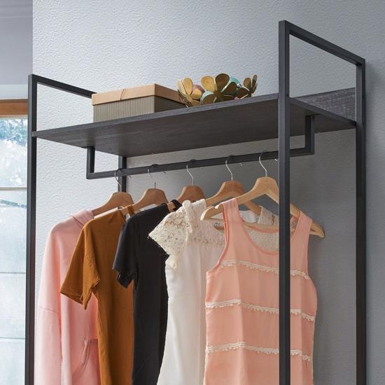 Warren 4 Shelves Wide Open Wardrobe - Variant Available