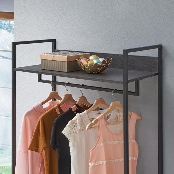 Warren 4 Shelves Wide Open Wardrobe - Variant Available