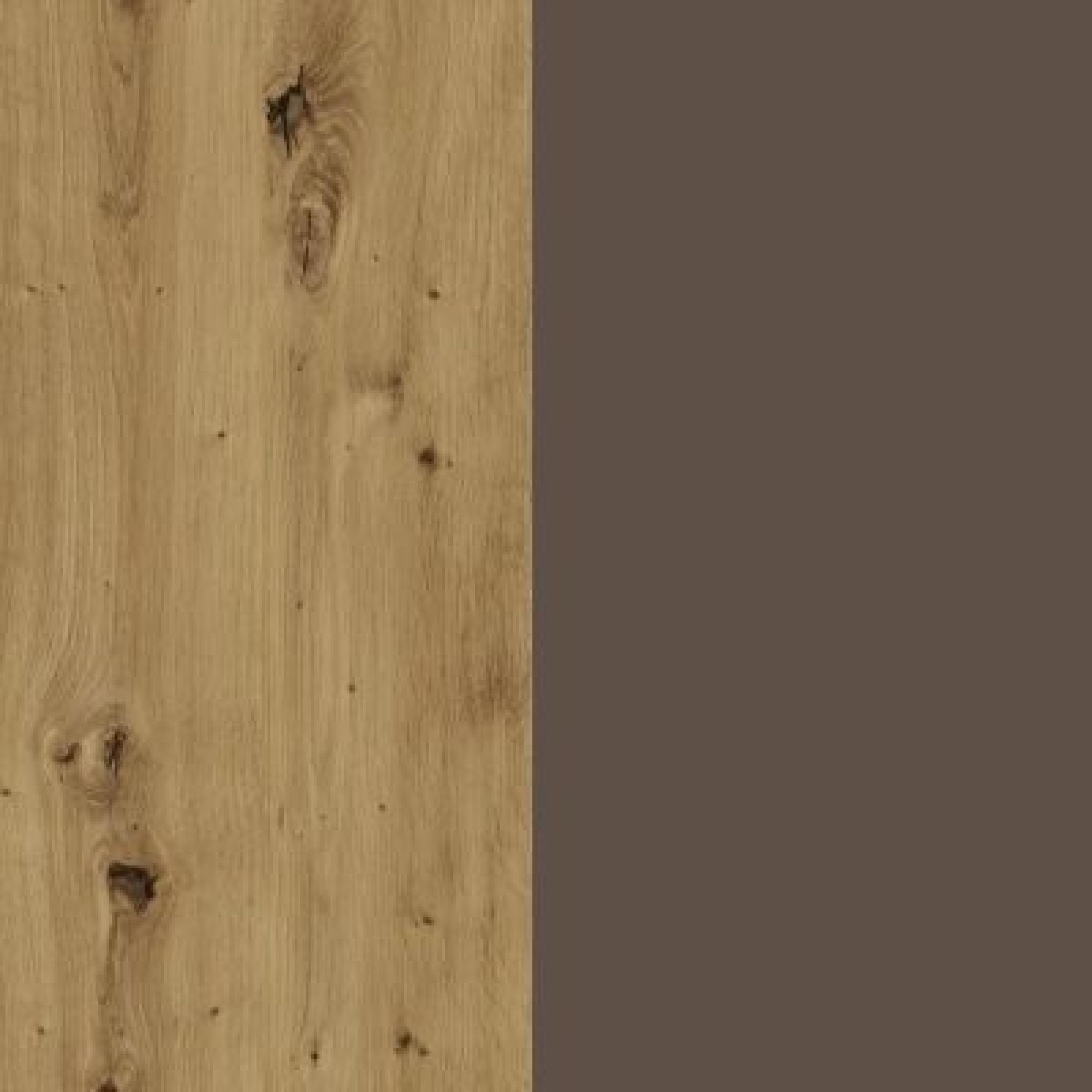 Bianco Oak Carcase and Front with Havana Oak Finish Highlights 556