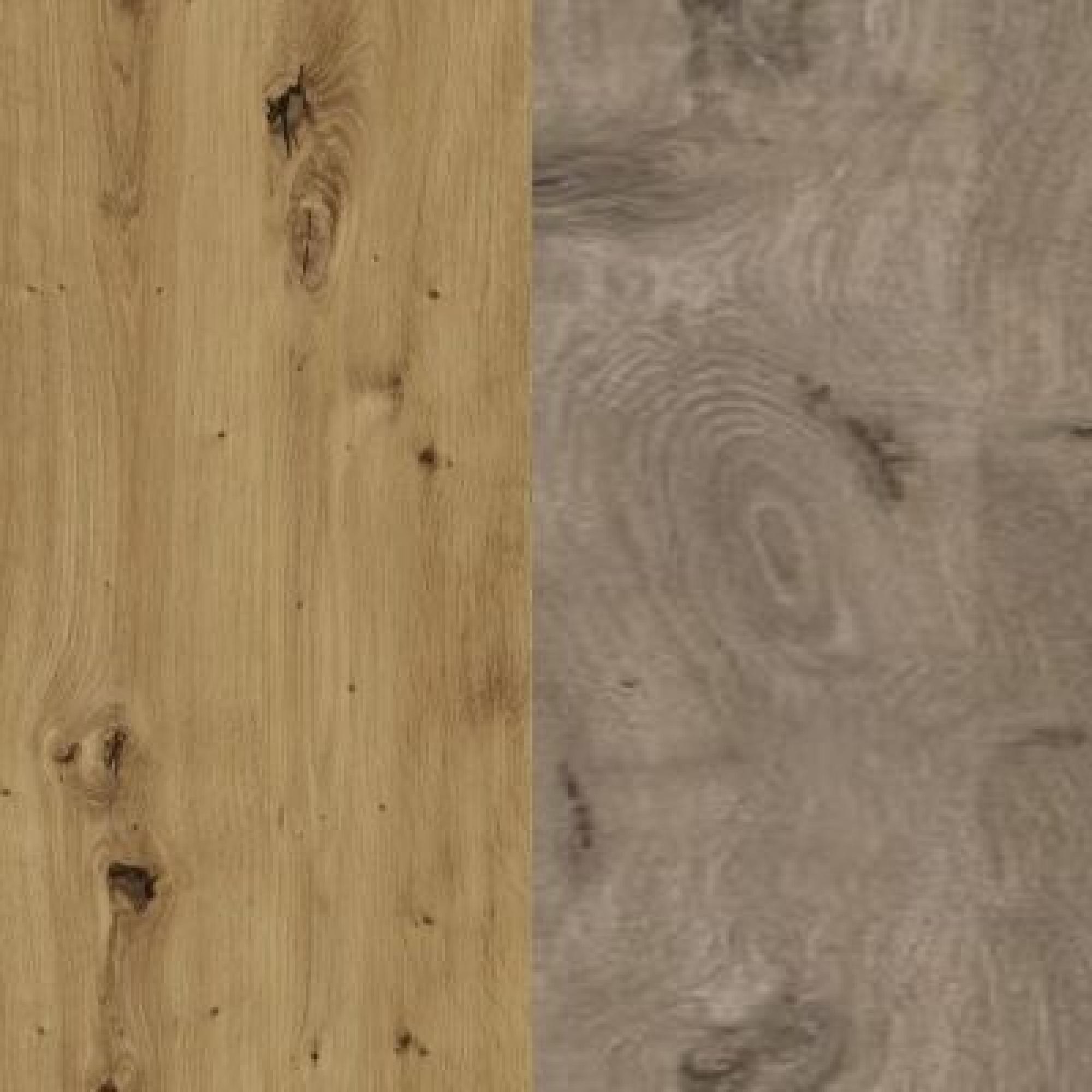 Bianco Oak Carcase and Front with Nordic Oak Finish Highlights 556