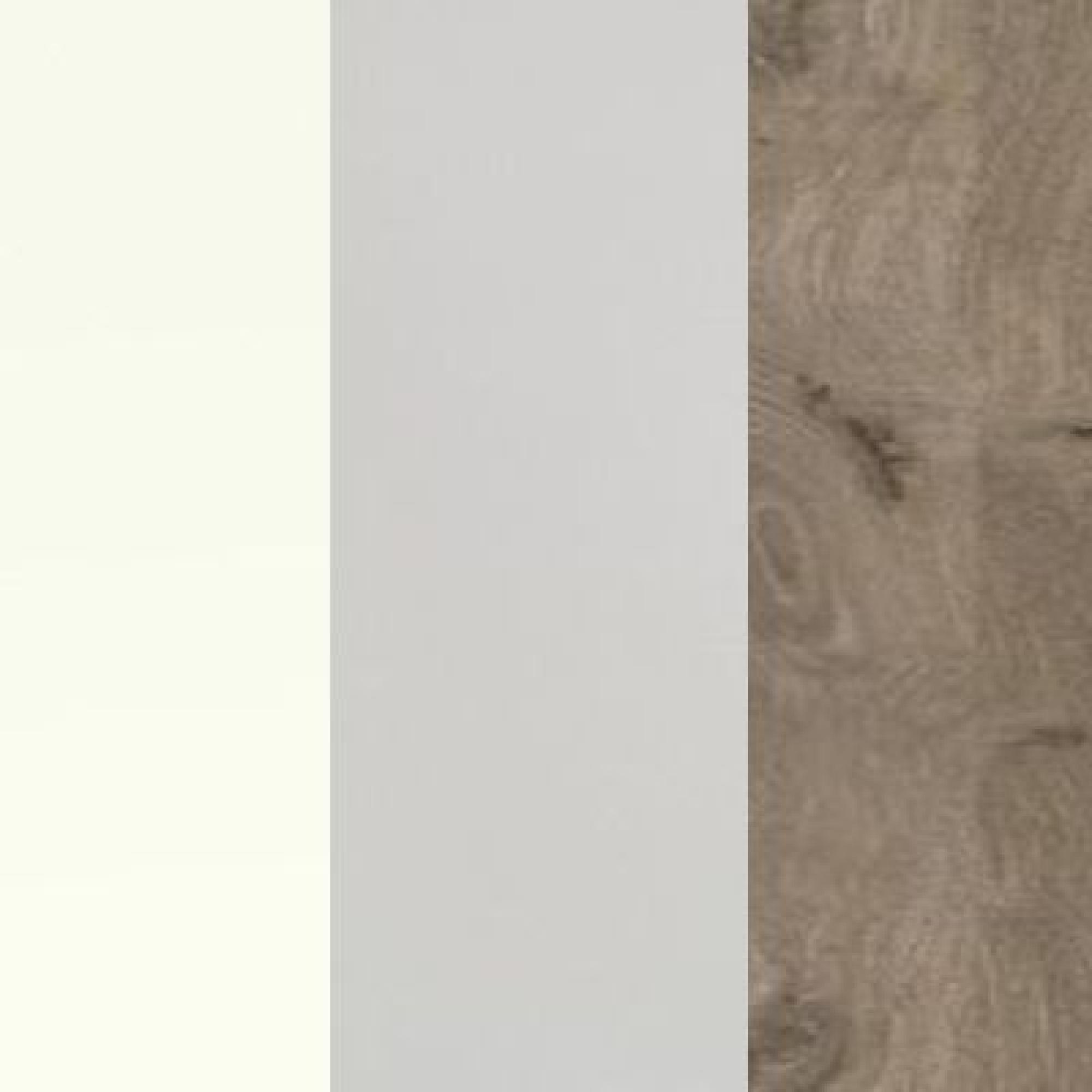 White Carcase and Champagne Front with Nordic Oak Finish Highlights 376