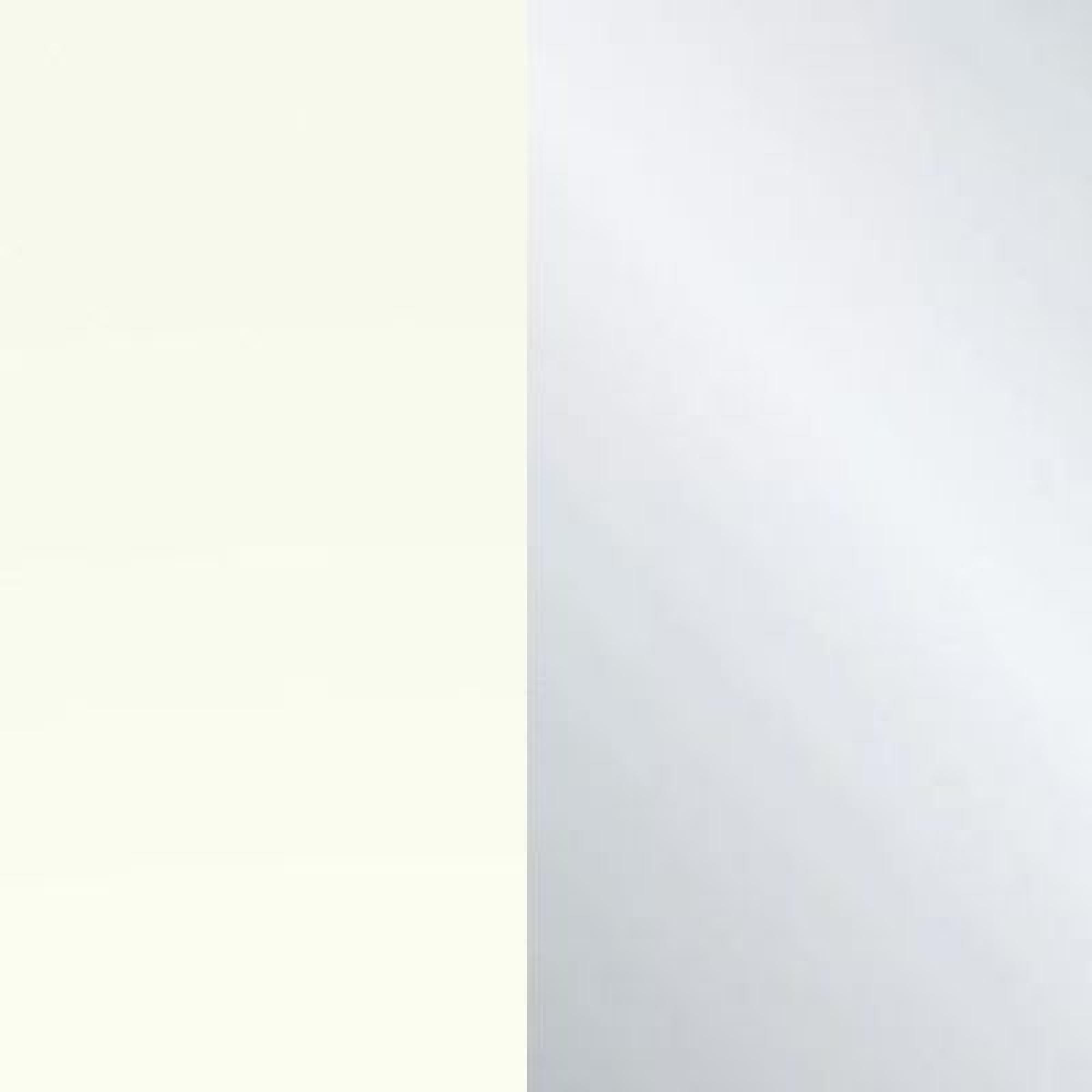 White Carcase and Front with Mirror Highlights 376