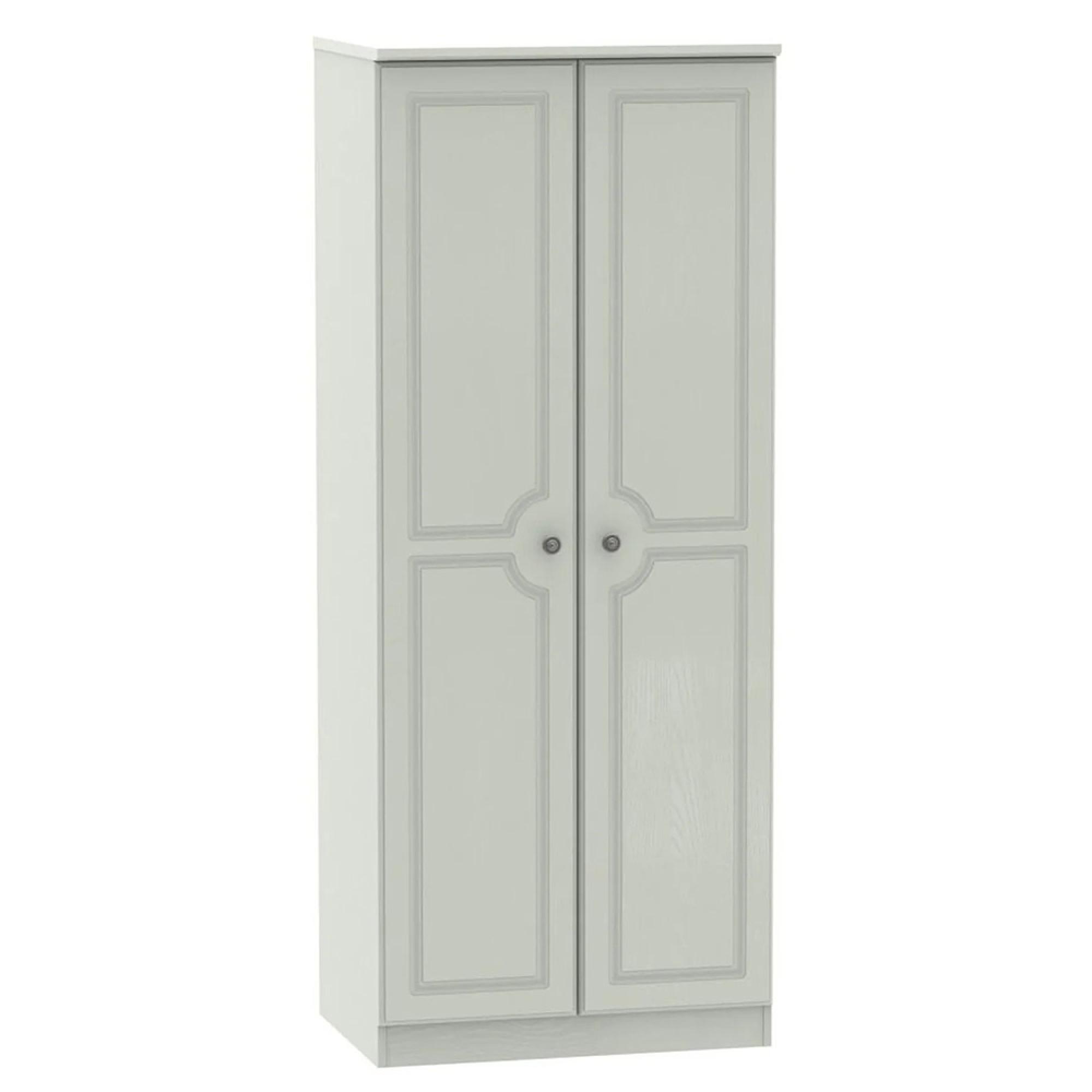 Pembroke Wardrobe - 2 Door - Plain - Cashmere