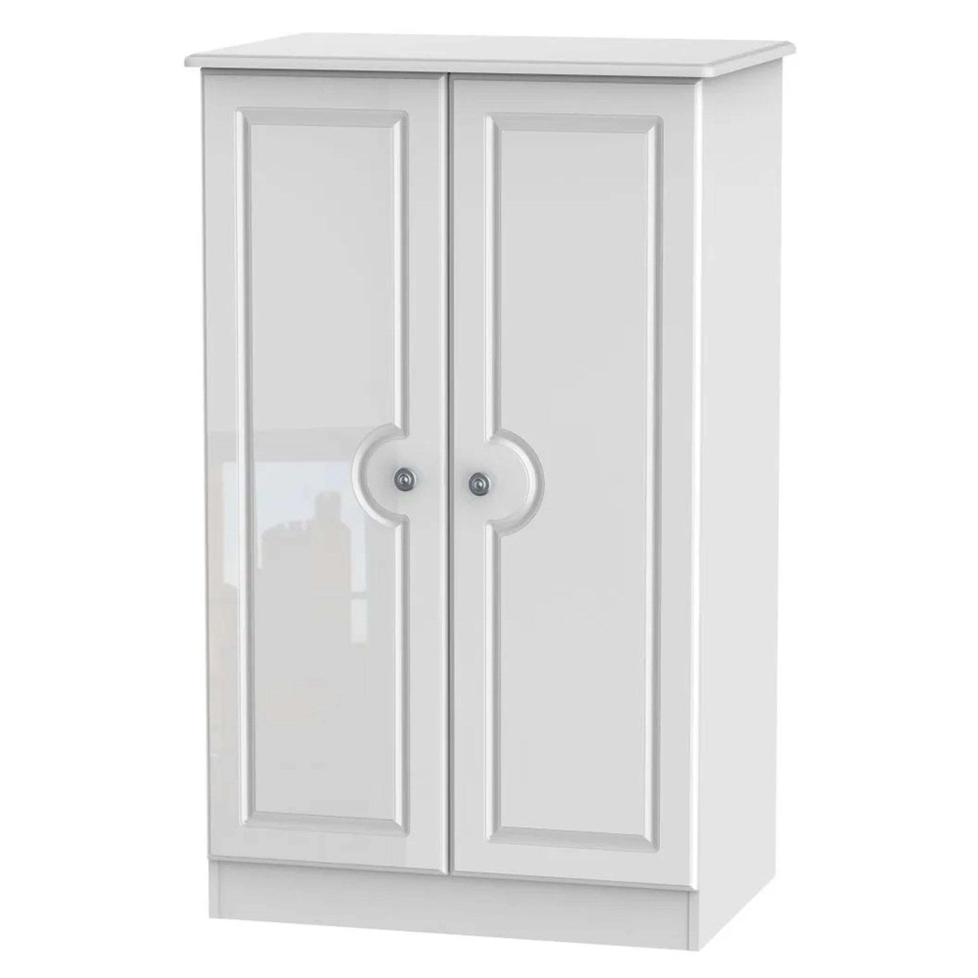 Pembroke Wardrobe - Midi - White Gloss