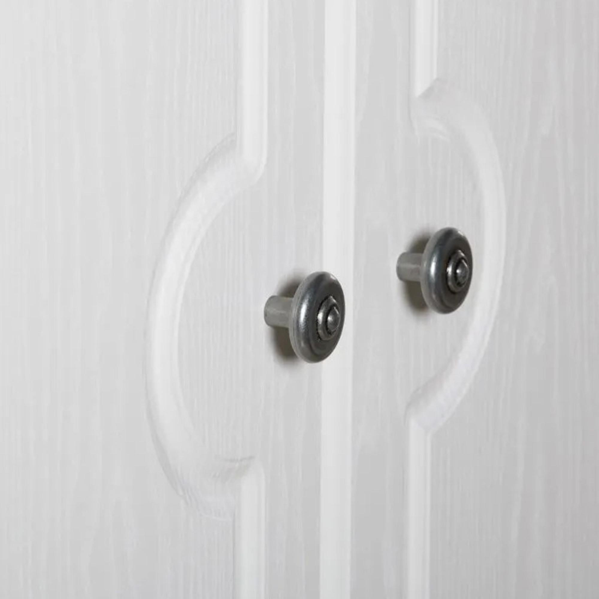 Pembroke Wardrobe - 3 Door - LHF 2 Drawers - Triple - White